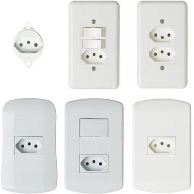 Tomadas e Interruptores